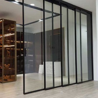 Cửa Nhôm Slim Cover - Mẫu 1 3 Cửa Nhôm Slim Cover