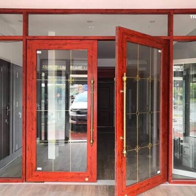 Cửa Nhôm Thủy Lực - Mẫu 2 2 Cửa Nhôm Thủy Lực