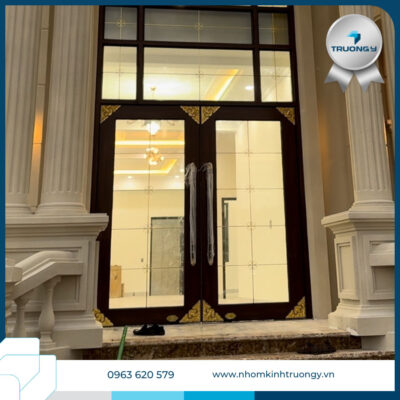Cửa Nhôm Thủy Lực – Mẫu 4 1 Cửa Thủy Lực