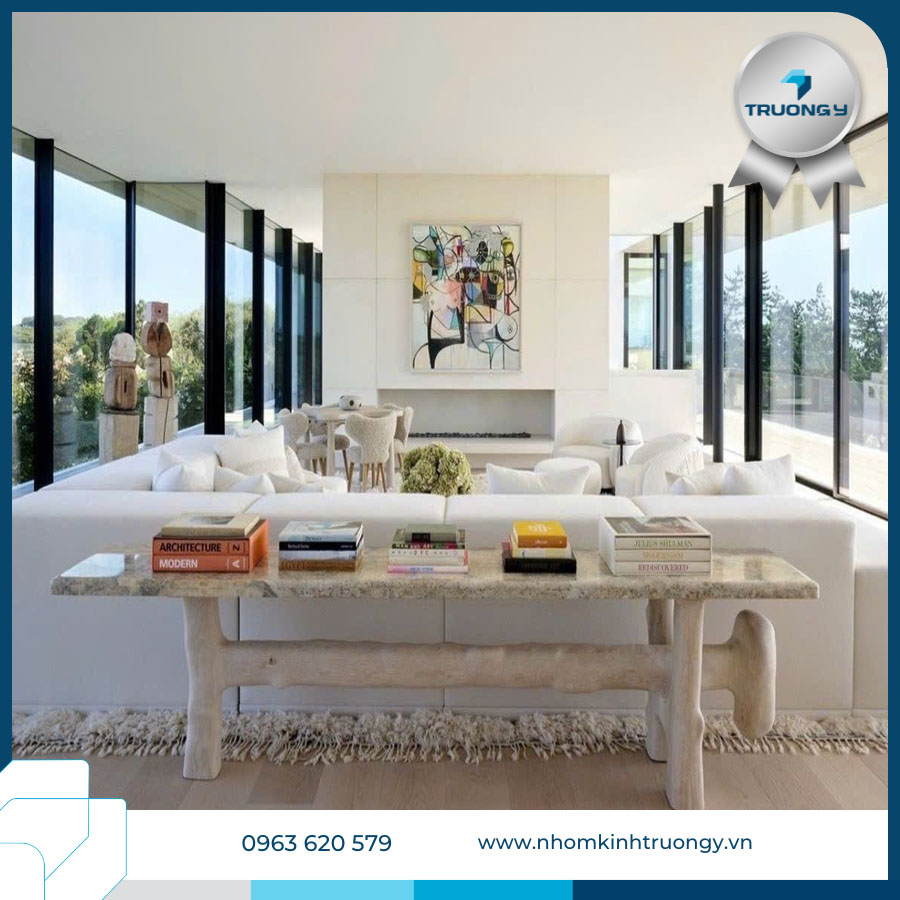 Vách Kính ( Kết Nối Hòa Quyện Với Thiên Nhiên Cho Không Gian Thoáng Đãng) 20 Vach Kinh 12