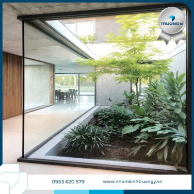 Vách Kính ( Kết Nối Hòa Quyện Với Thiên Nhiên Cho Không Gian Thoáng Đãng) 1 Vach Kinh 7