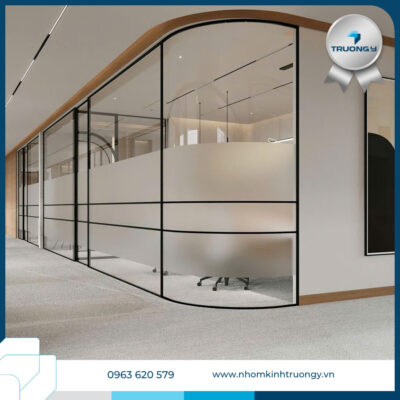 Kính Cong 3 Vach Kinh Cong